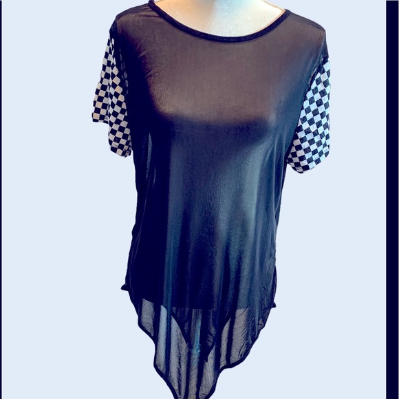 Rock and Rose Couture sheer body suit XXL - Picture 3 of 10